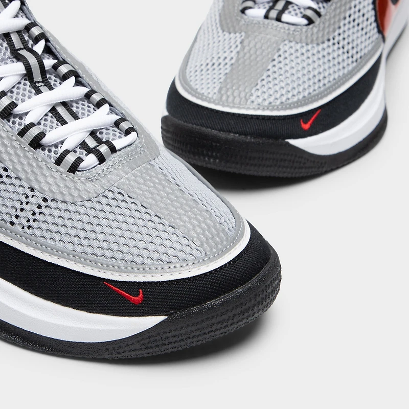 Nike Book 2 SP Metallic Silver / Sport Red - Black