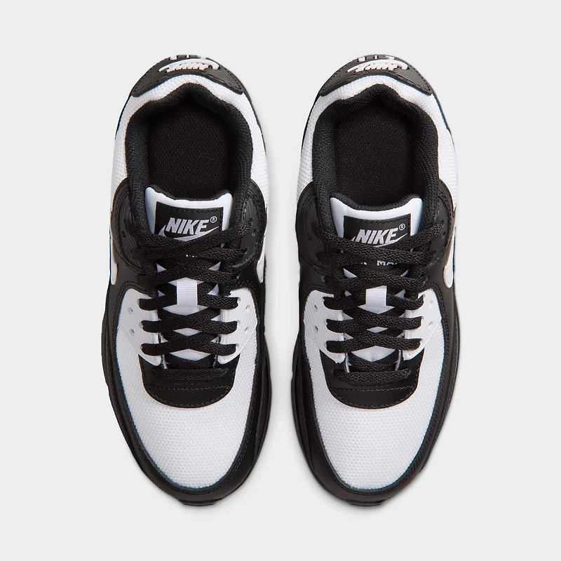 Nike Air Max 90 Mesh GS Noir / Blanc
