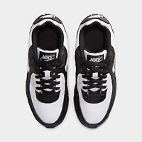 Nike Air Max 90 Mesh GS Noir / Blanc