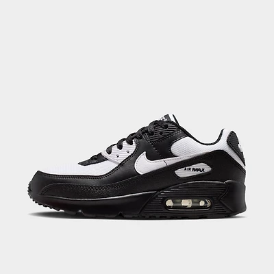 Nike Air Max 90 Mesh GS Noir / Blanc
