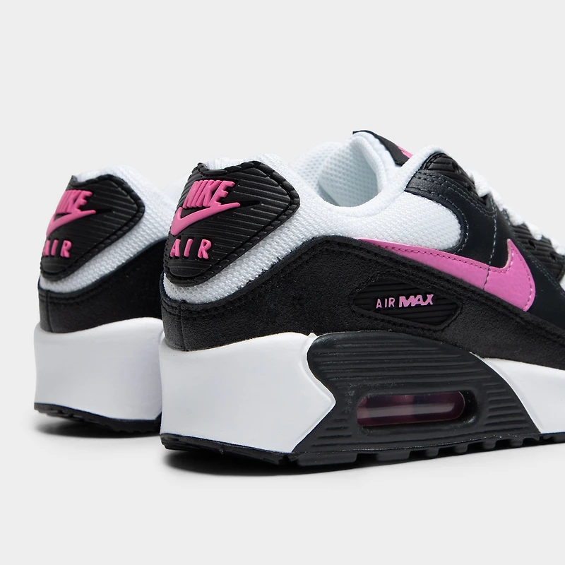 Nike Air Max 90 Mesh GS Blanc / Rose Ludique - Noir