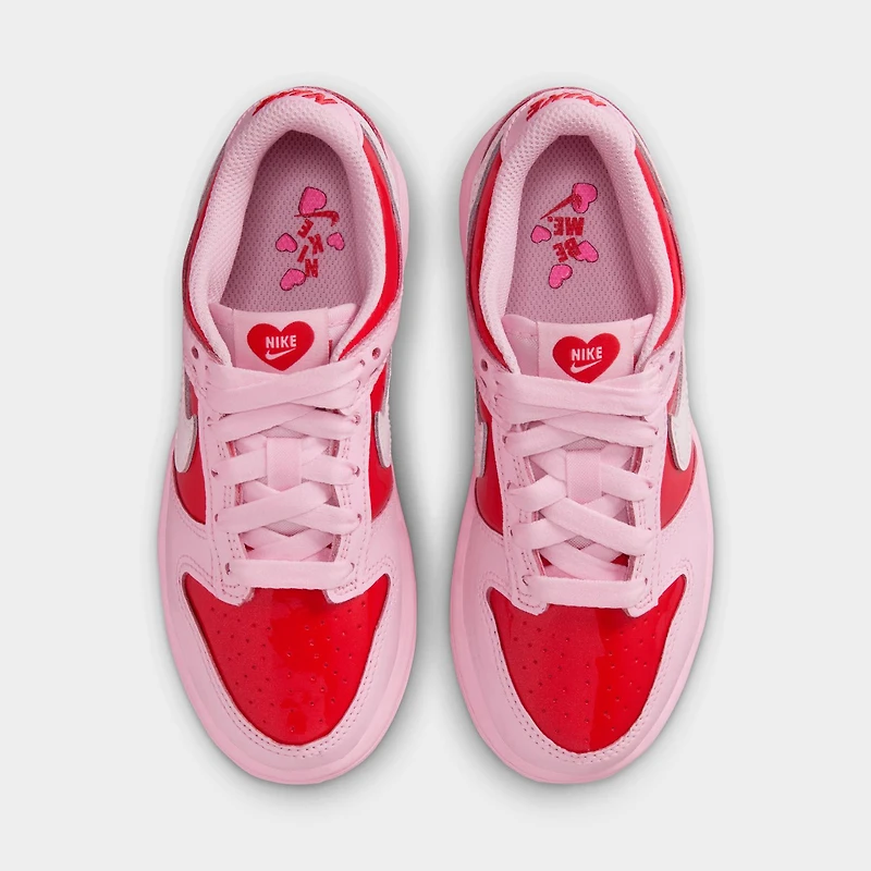 Nike Dunk Low PS Rose Mousse / Blanc Sommet - Rouge Clair