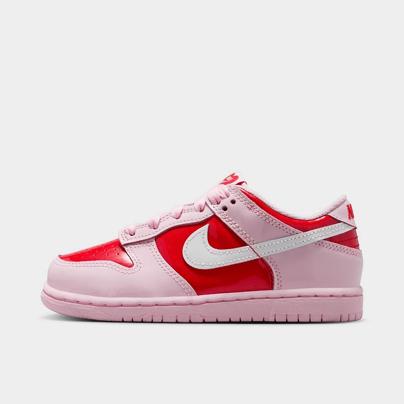 Nike Dunk Low PS Rose Mousse / Blanc Sommet - Rouge Clair