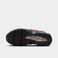 Nike Air Max 95 Femme Noir / Marron Velours - Tatouage