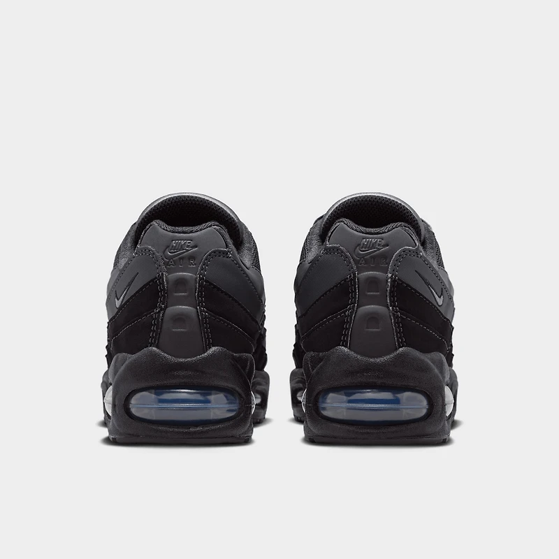 Nike Air Max 95 GS Noir / Argent Métallique - Citron vert