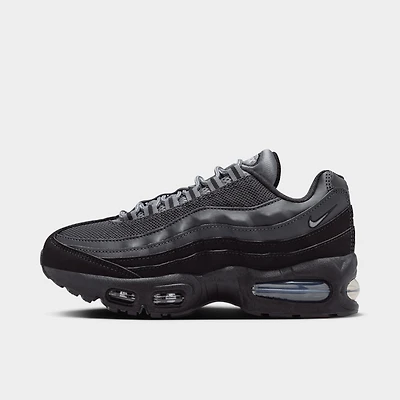 Nike Air Max 95 GS Noir / Argent Métallique - Citron vert