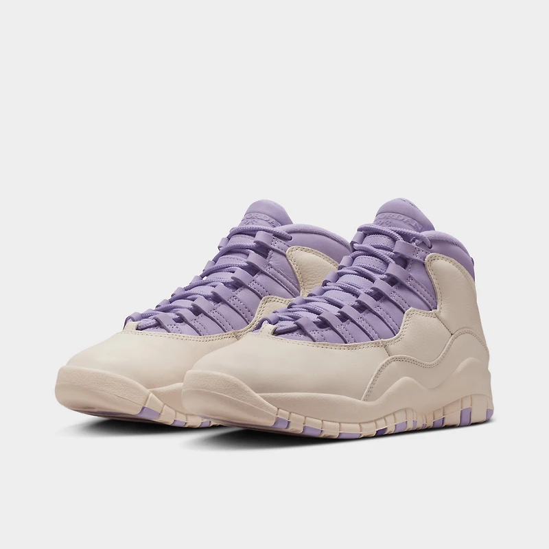 Jordan Women's 10 Retro Chalk / Hydrangeas - Wild Grape