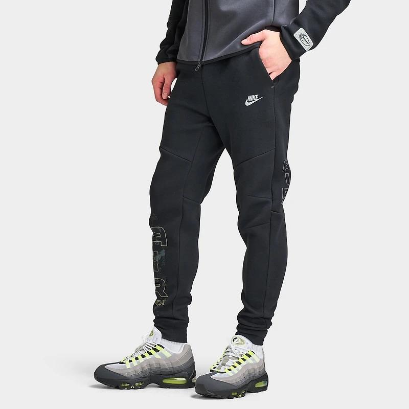 Nike Tech Fleece Jogger MAX 95 Black / Neon Yellow