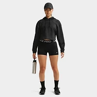 Nike Pro Women's DF 365 Midrise 3" Shorts USM Black / White