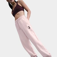 Nike Sportswear Women's Fleece Highrise Pants Silt Red / Burgundy Crush
