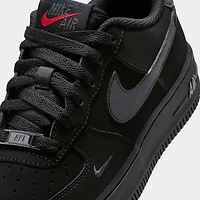 Nike Air Force 1 GS Noir / - Gris Fumé Foncé