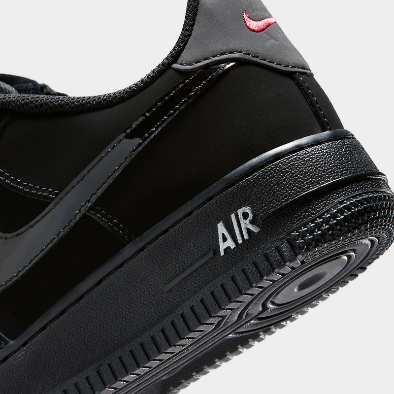 Nike Air Force 1 GS Noir / - Gris Fumé Foncé