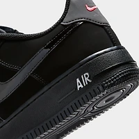 Nike Air Force 1 GS Noir / - Gris Fumé Foncé