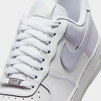 Nike Femmes Air Force 1 Blanc / - Teinte bleu