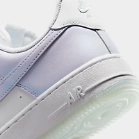 Nike Femmes Air Force 1 Blanc / - Teinte bleu