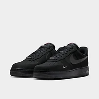 Nike Air Force 1 Noir / - Gris fumé foncé
