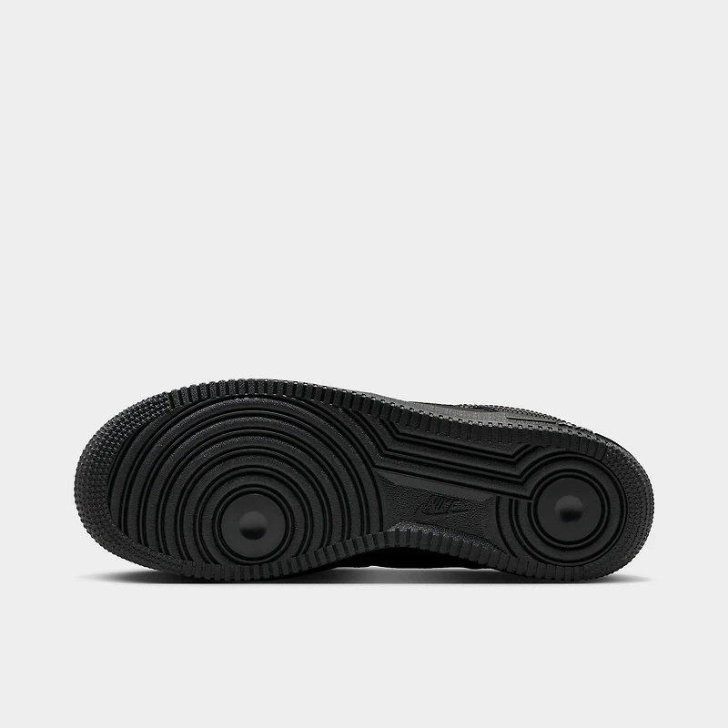 Nike Air Force 1 Noir / - Gris fumé foncé