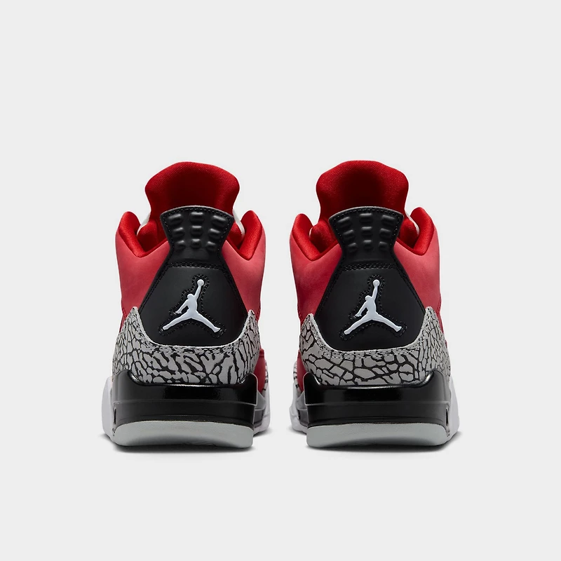 Jordan Son of Mars Low GS Rouge Feu / Noir - Gris Brume