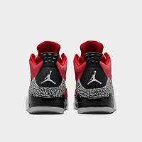 Jordan Son of Mars Low GS Rouge Feu / Noir - Gris Brume