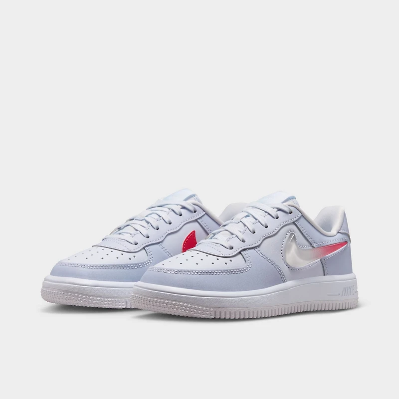 Nike Air Force 1 Lace JES PS Football Grey / Tropical Pink - Ghost White