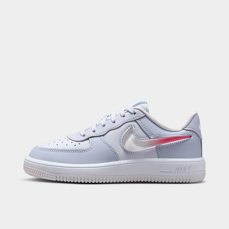 Nike Air Force 1 Lace JES PS Football Grey / Tropical Pink - Ghost White