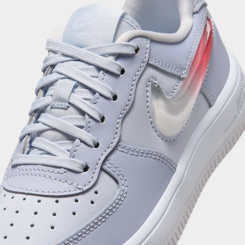 Nike Air Force 1 Lace JES PS Football Grey / Tropical Pink - Ghost White