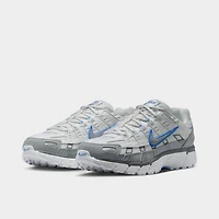 Nike P-6000 Blanc / Argent métallique