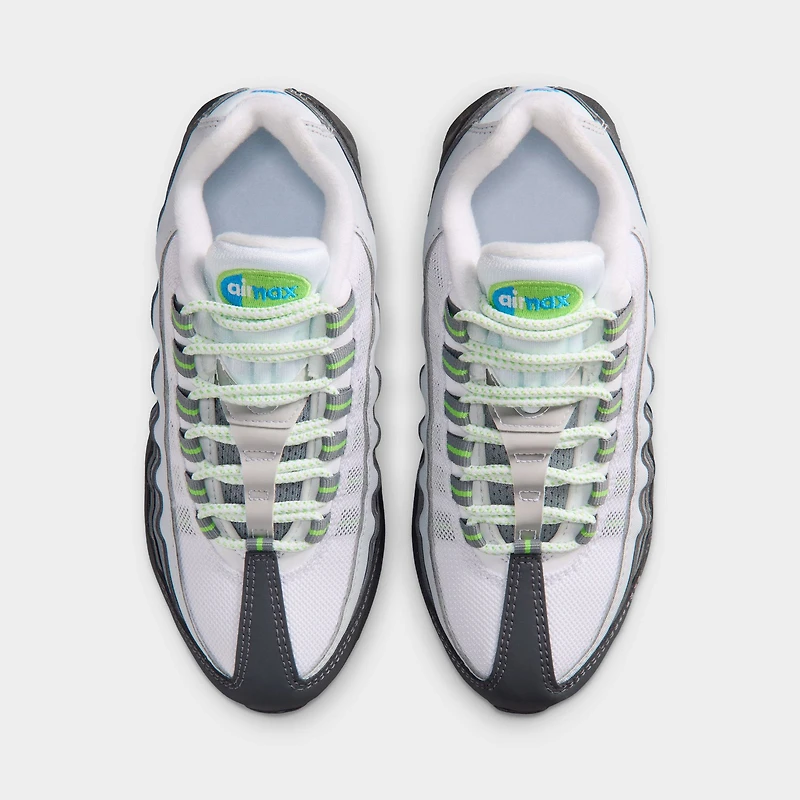 Nike Air Max 95 GS Noir / Photo Bleu - Vert Action