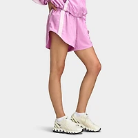 Nike Femmes Short de sport tissé Magenta Clair / Rose Mousse