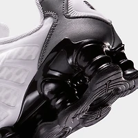 Nike Shox TL GS Blanc / Gris froid métallisé