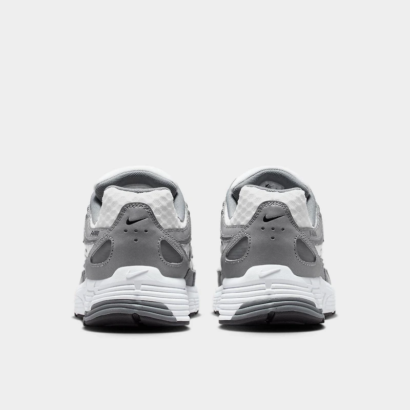 Nike P-6000 Blanc / Noir - Gris Métallisé Froid