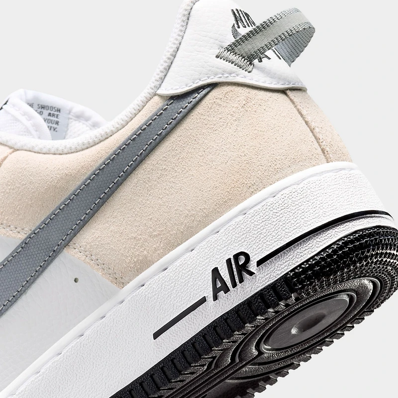 Nike Air Force 1 '07 LV8 Blanc / Gris métallique