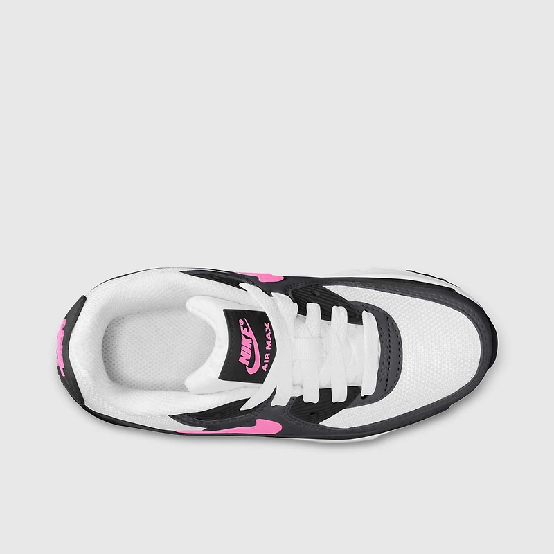 Nike Air Max 90 Mesh PS White / Playful Pink - Black