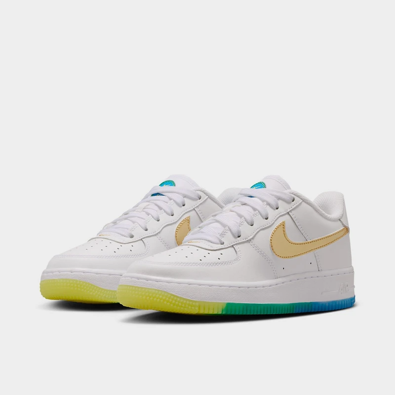 Nike Air Force 1 GS World Cup White / Metallic Gold - Soar Sonic Yellow