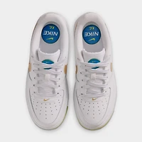 Nike Air Force 1 GS World Cup Blanc / Or Métallique - Jaune Sonique Vif