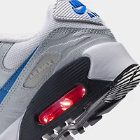 Nike Air Max 90 GS Blanc / Bleu Roi - Poussière de Photon