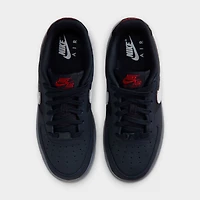 Nike Air Force 1 GS Bleu Obsidienne Foncé / Blanc - Noir