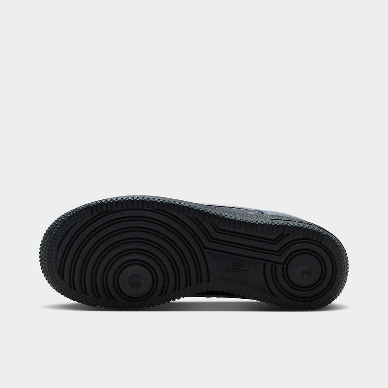 Nike Air Force 1 GS Bleu Obsidienne Foncé / Blanc - Noir