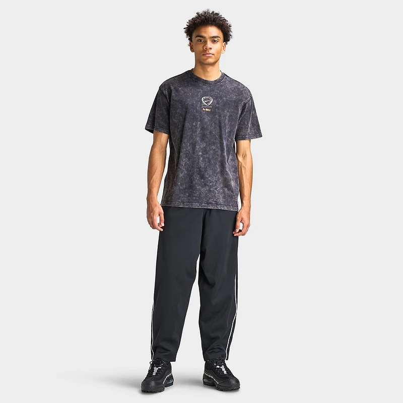 Nike Sportswear SS Max 90 Graphic T Shirt Black / Bright Citrus