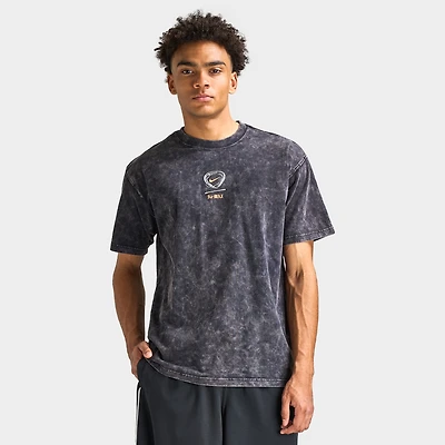 Nike Sportswear SS Max 90 Graphic T Shirt Black / Bright Citrus