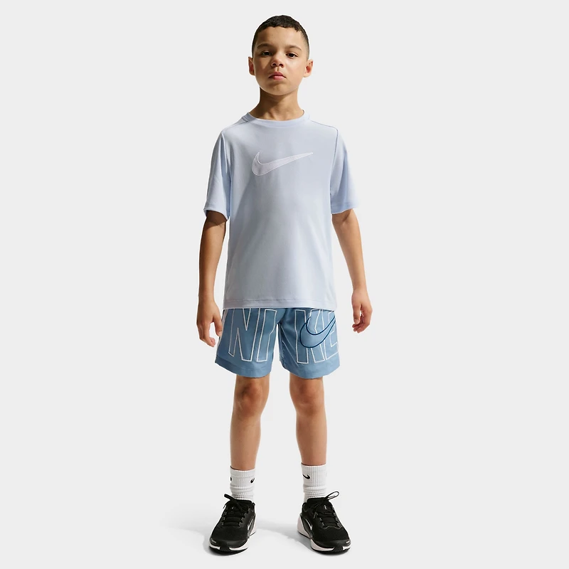 Nike Dri-FIT Juniors' Multi Woven Shorts Work Blue / White