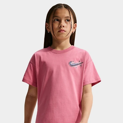 Nike Sportswear Juniors' Airbush T-Shirt / Peony