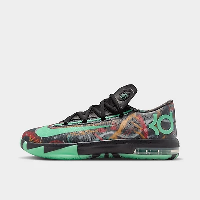 Nike KD VI GS Multi-Color / Green Glow - Black