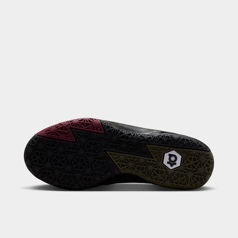 Nike KD VI GS Noir / Rouge Atomique - Olive Médium