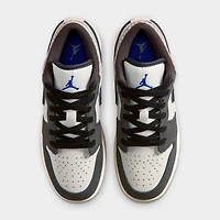 Jordan 1 Low SE GS Voile / Infrarouge - Gris anthracite
