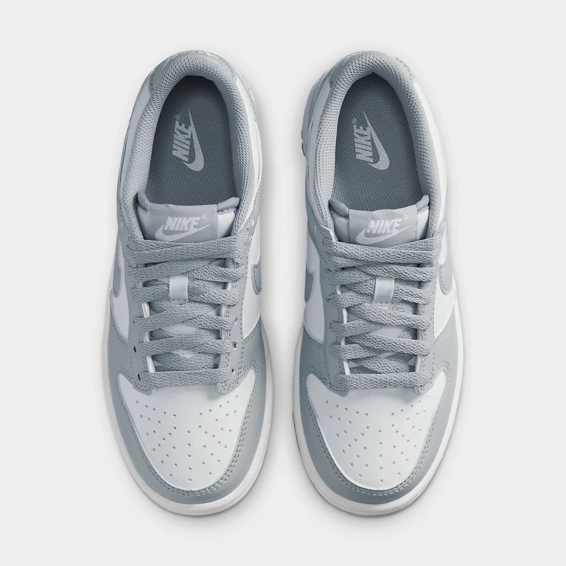 Nike Juniors' Dunk GS White / Light Smoke Grey