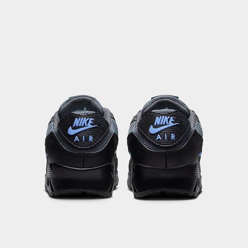 Nike Air Max 90 Gris Fumé Clair / Noir - Bleu Football