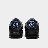 Nike Air Max 90 Gris Fumé Clair / Noir - Bleu Football
