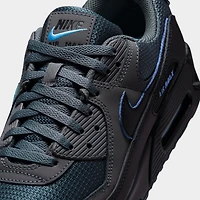 Nike Air Max 90 Light Smoke Grey / Black-Football Blue