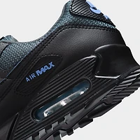 Nike Air Max 90 Light Smoke Grey / Black-Football Blue